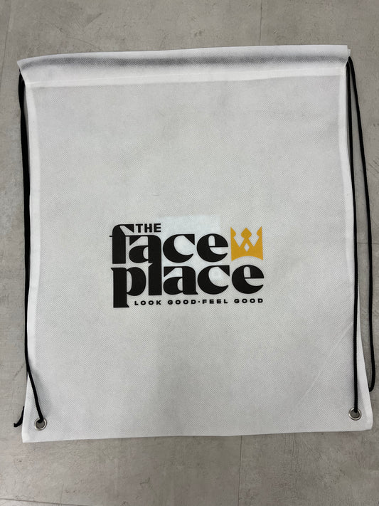 The Face Place Draw String Bags